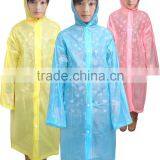 PE raincoat/plastic raincoat/disposable pe raincoat/emergency PE raincoat