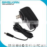 12V 0.6A LED driver adapter with CE, BS approval