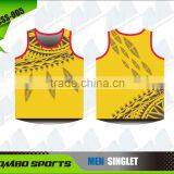 Custom Sublimation Pre-season Singlets thumbnail-1