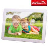 Factory Price 12" Battery Powered Digital Photo Frame for Wedding/party Display Use