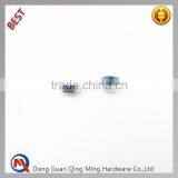 Custom Colors Irregular Shape Brass Eyelet and Grommets For Canvas