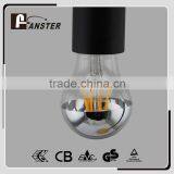 Glass Lamp Body Material E27 Base Type A60 6W Led Filament Bulb thumbnail-4