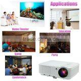 LED LCD Projector Full HD Support 1080P 4500 Lumens 1280x800 Native With Speakers thumbnail-5