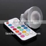 4W MR16 LED RGB Light Color Change Bulb Lamp + Remote Control 2 Million Colors