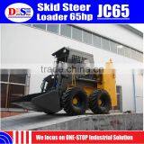Hydraulic Joystick Super Monkey Brand JC65 Mini Skid Steer 900kg Skid Steer Tires 12x16.5 thumbnail-1