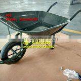 65L Very Durable Building Solid Rubber Wheel Wheelbarrow thumbnail-1