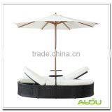 Audu Rattan Queen Cheap Beach Canopy Bed thumbnail-2