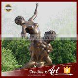 Classical David Garden Bronze Nude Statue thumbnail-2