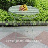Power Coated Anti-White KD Metal Round Coffee Table thumbnail-6