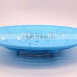 Fruit Vegetable Tray Pan Shelf Basket Container Drainage Plate Bowl Steamer 3 in 1 thumbnail-3