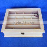 Square Wood Gift Boxes With Internal Holes thumbnail-1