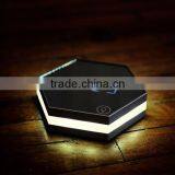 Latest Arrival Digital Alarm Clock With Make-up Mirror LED Night Light Digital Thermometer Multifunctional Wall Desk Clock thumbnail-4