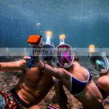 2017 Hot-selling Children/Adult Full Dry Diving Mask, Magic Swimming Diving Snorkel With Gopro Housing thumbnail-6