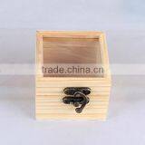 High-grade Wooden Packaging Box Transparent Window Custom Display Wood Box thumbnail-2