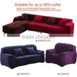 Wholesale Quality Autumn Winter Elastc Flannel Fabric Protective Sofa Cover LQ-SC100 thumbnail-1
