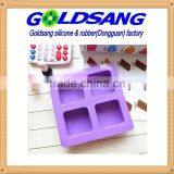 4 Square Silicone Handmake Soap Mold &cake Mold thumbnail-5