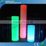 GLACS Control RGB True Color Changing LED Decoration Morden Floor Lamp Cylinder LED Lamp Pillars thumbnail-3