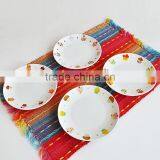Little Ceramic Dessert Plate Set With Cute Decal thumbnail-1