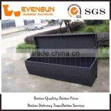 Large Long Size Wicker Storage Box Outdoor Rattan Furniture thumbnail-3