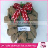 Bulk Buy Christmas Decorations Decorative Burlap Christmas Wreath for Christmas Market thumbnail-3
