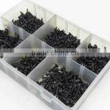 DIY Assortment Box of 700 Black Self Tapping Screws PZD Flange 350563 thumbnail-2