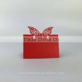 Laser Cut Decoration Card Butterfly Party Invitation Card Table Card Wedding Place thumbnail-2