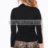 Best Selling Fancy Women Black Single Button Fitted Blazer thumbnail-5