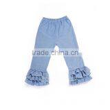 Hot Sale Baby Fall Long Ruffle Pants Kids High Quality Jeans Tight Leggings Children Clothes thumbnail-3