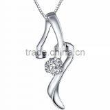 Quality Guarantee 9K Gold Jewelry Locket Diamond Necklace thumbnail-6