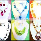 fashion stone jewelry set, fashion costume jewelry, fashion necklace earing set,DIY jewelry,imitation jewelry