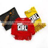 1-6 Years 2017 New Wholesale Autumn Cotton O-Neck Tassel Girls Coats thumbnail-1