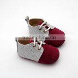 Wholesale Soft Prewalker Oxford Baby Shoes Genuine Leather Shoes thumbnail-1