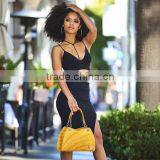 Runwaylover Oem Service Sexy Crop Top and Skirt Outfit 2pcs Dress thumbnail-1