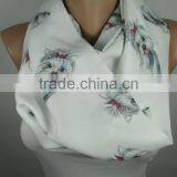 Dog Print Scarf Yorkshire Terrier Infinity Scarf Loop Scarf Winter Scarf Scarf Women Fashion Accessories Valentines Day Gift Ide thumbnail-4