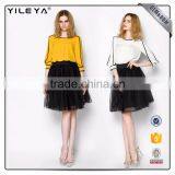 Latest Fashion Blouse Design,sexy Lady Chiffon Blouse & Top Design,long Sleeve Blouse for Ladies thumbnail-2