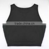 Milk Silk Crop Top Sleeveless Nightclub Top Womens Tank Top thumbnail-6