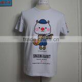 Factory Custom Leather Sleeve t Shirt Wholesale Cotton thumbnail-2