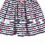 New Classic Stripes Muti-layers Summer Latest Fashion Dresses With Bow Print thumbnail-4