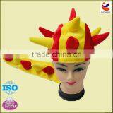 EN71 New Style Fashion Comb Plush Yelloween Adult Party Carnival Hat thumbnail-1