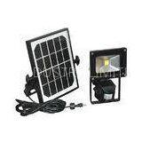 Motion Sensor Solar LED Flood Lights , 12V DC 20W PIR LED Floodlight Bridgelux Chips