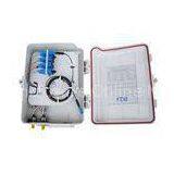 16 FTTH Drops Fiber Optic Distribution Box , Wall Mounted PLC Splitter Distribution Box thumbnail-1