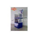 Two Tiers Exhibition Cardboard Floor Display Stand , Magazine Cardboard Displays thumbnail-1