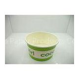 Small 8oz Takeaway Disposable Paper Bowls / Mugs With PE Liner / Double PE Coated
