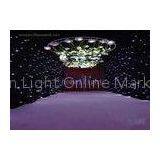 Pure White 2 *3m LED Backdrop Light Star Cloth Curtain in Wedding Party Decoration