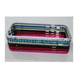 Colorful CNC Milling Machine Parts Professional Metal Frame For Phone 1.2mm Thickness thumbnail-1