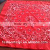 Wholesale Cheap Paisley Pattern Custom Cotton Square Bandana thumbnail-6