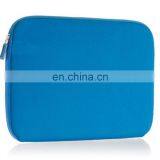 Fancy Sky Blue Neoprene Simple Travel Laptop Bag