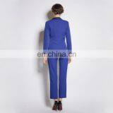 Formal Office Uniforms V Neck Designs for Ladies Suits and Blazer thumbnail-6