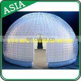 2015 Cheap life size inflatable snow dome for sale