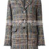 MIKA2386 Multicolour Lapel Coat thumbnail-2